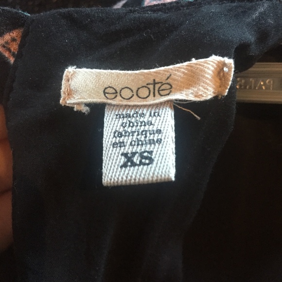 Ecote Mini Dress with Cutout Back - Picture 4 of 4